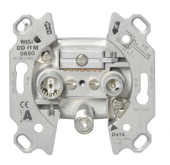 WISI Multimedia-Durchgangsdose DD11M0650 