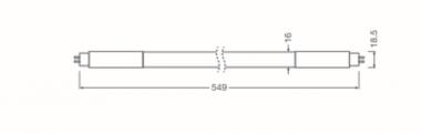 Ledvance LED TUBE T5 HF HO24 P 549 mm 