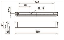 RIDI Spiegelleuchte SPN IP40     0422193 