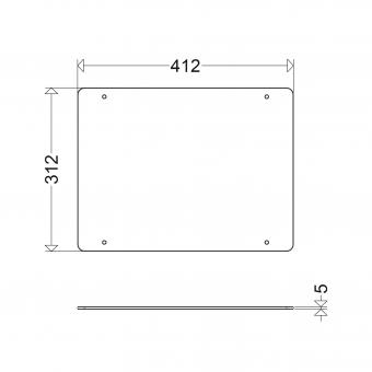SCHUCH 3301/010 Ersatzglas zu  330019001 