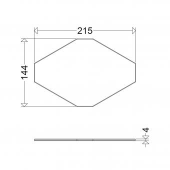 SCHUCH Ersatz-Sicherheitsglas  340119001 