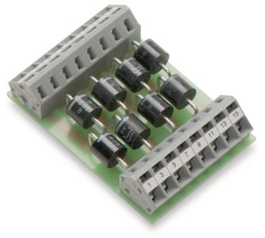 WAGO 289-103 Bauteilmodul mit Diode,mit 