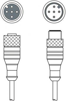 Leuze         KDS S-M12-5A-M12-5A-P1-200 