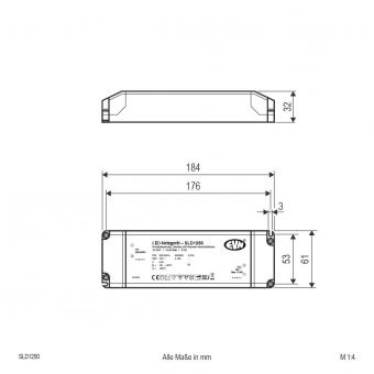 EVN Netzgerät 12V DC 15-50W      SLD1250 