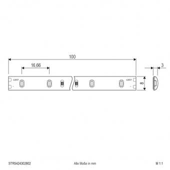 EVN LED-Strip IP54 4,8W/m  STR5424302802 