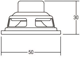 BRUM Lautsprechereinsatz ws 51mm 3096.07 