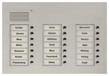 TCS Audio Außenstation        PUK21/3-EN 