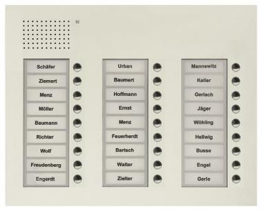 TCS Audio Außenstation        PUK27/3-WS 