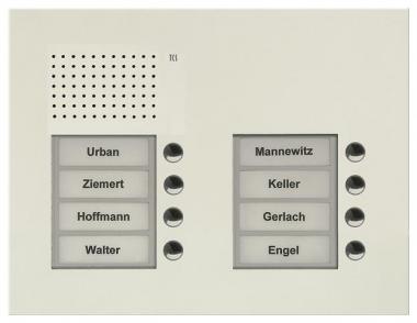 TCS Audio Außenstation        PUK08/2-WS 