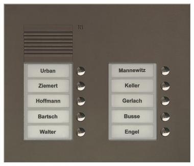 TCS Audio Außenstation        PUK10/2-EB 