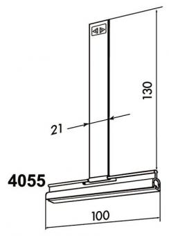 Rademacher 4055 Befestigungsfeder 130mm 