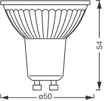 Ledvance SMART+ MATTER PAR16 50 45° 4.9W 