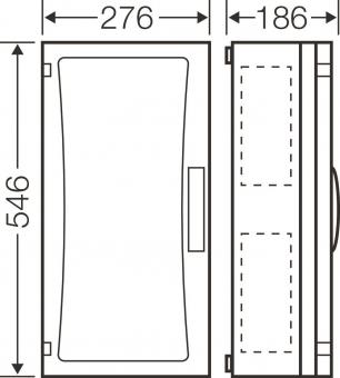 Hensel ENYSTAR Leergehäuse       FP 0341 