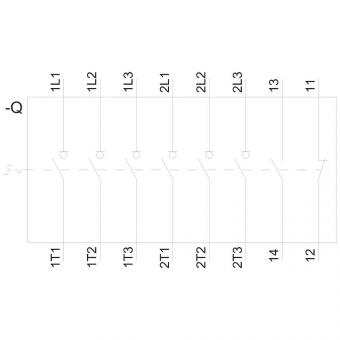 SIEM Hauptschalter 6pol.   3LD2265-4VD53 