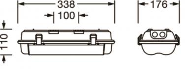Siteco Feuchtraumleuchte    51FXC2DA620A 