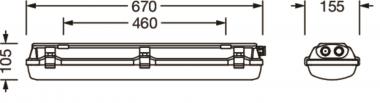 Siteco Feuchtraumleuchte    51FXB27D620A 