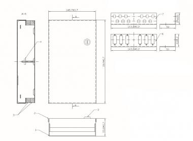 Spleißbox Kompakt Set RAL7035    53603.1 