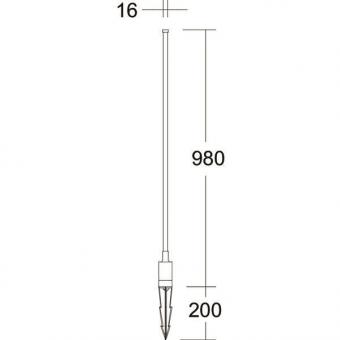 Brumberg LED-Erdspieß 230 V AC, 60022103 