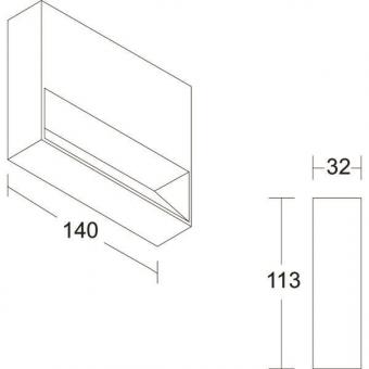 Brumberg LED-Wandanbauleuchte   60119103 