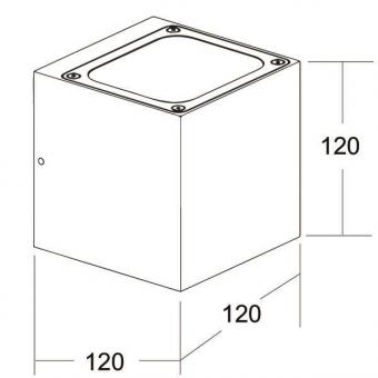Brumberg LED-Wandanbauleuchte   65236103 