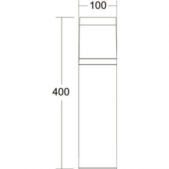 Brumberg LED-Pollerleuchte      60019183 
