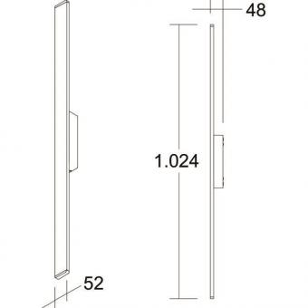 Brumberg LED-Wandanbauleuchte   60040103 