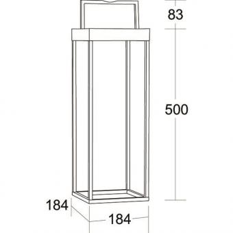 Brumberg LED-Solarlaterne       65312103 
