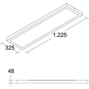 Brumberg LED Anbaupanel       49120073TW 