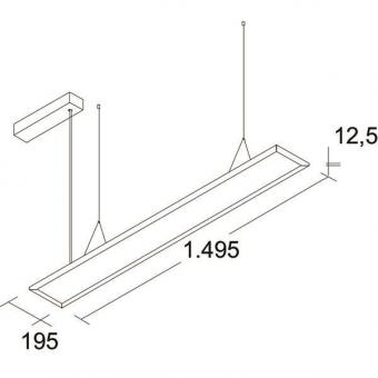 Brumberg LED Pendelleuchte      49260073 