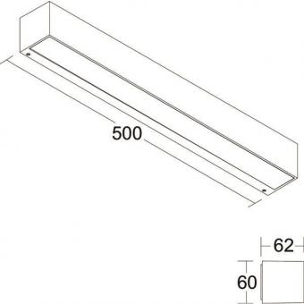 Brumberg LED-Wandanbauleuchte   65254103 