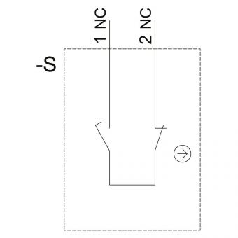 Siemens 3SU14001AA103HA0 Kontaktmodul 