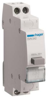 Hager Druckschalter 16A 2Öffner   SVN342 