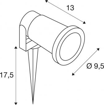 SLV BIG NAUTILUS QPAR51 Outdoor  1001965 