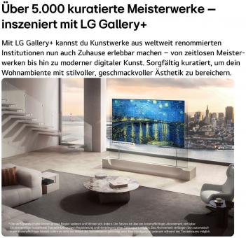 LG OLED77W69LA si/anth Wallpaper OLED-TV 