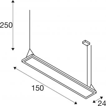 SLV WORKLIGHT PRO 150,           1007471 