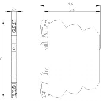 SIEM Trennwandler AC/DC    3RS7000-1DE00 