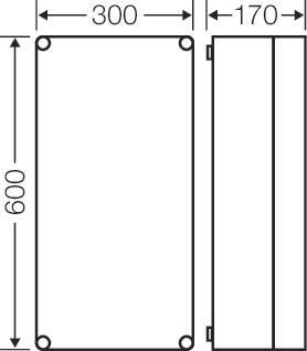 HENS Leergehäuse                  MI0400 