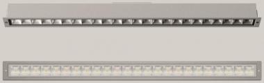 BEGA E-Einbauleuchte silber     24304AK3 