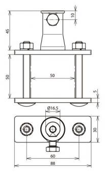 DEHN Befestigungsschelle          106312 
