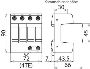 DEHN Überspannungs-Ableiter       952400 
