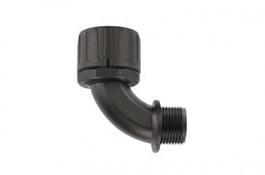 Hellermann HG13-90-M16-PA66-BK 90° 