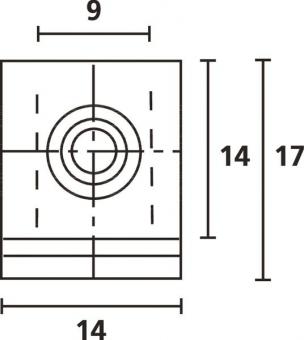 Hellermann H125-PVC-BK(1000) 