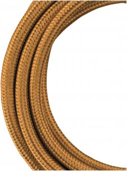 BAIL Textilkabel 2x0,75mm Metallic Gold 