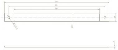 FF Distanzblech für      Z09-DBRR3----00 