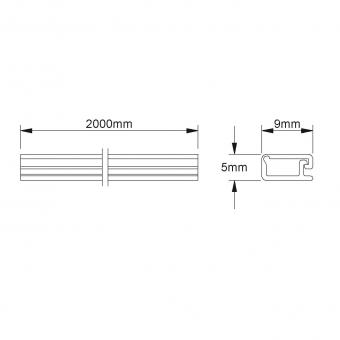 HKL Minikanal 4,5x9,0           LCD 51.6 
