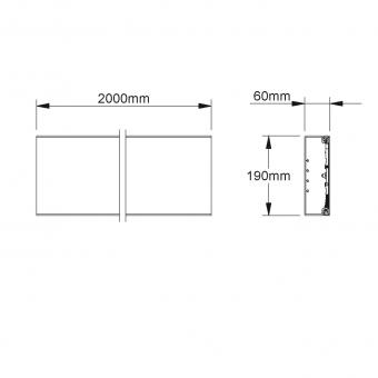 HKL Kanal 60x190             HKL 60190.3 