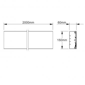 HKL Kanal 60x150             HKL 60150.1 