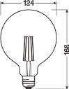 LEDV SMART+ WiFi Fil G95 dim 60 6W 
