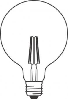 LEDV SMART+ WiFi Fil G125 dim 44 6W 
