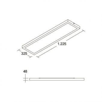Brumberg LED Anbaupanel       49120073TW 